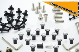 YAMAHA TRX 850 1995 - 2000 Kit visserie GRIS KITVIS GRIS