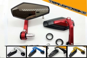 KTM DUKE 790 2018 - 2019 Rétros MeXX Rétros MeXX Rouge KTM DUKE 790 2018 - 2019 Rétros MeXX Rétros MeXX Rouge