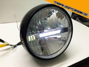 KAWASAKI ZXR750 1988-1989 OPTIQUE LEDS PHARE 2 LEDS PAM