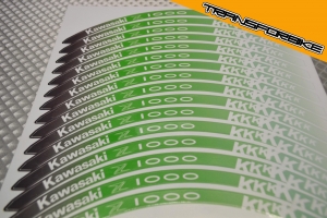 KAWASAKI Z1000 SX 2017-2019 Liserets jantes Liserets jantes Z1000 VERT V2 KAWASAKI Z1000 SX 2017-2019 Liserets jantes Liserets jantes Z1000 VERT V2