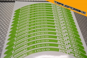 KAWASAKI Z1000 SX 2017-2019 Liserets jantes Liserets jantes Z1000 VERT V1 KAWASAKI Z1000 SX 2017-2019 Liserets jantes Liserets jantes Z1000 VERT V1