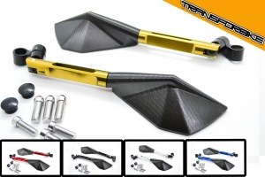HONDA CBR 500 R 2016-2018 Rétro ELONE Rétros ELONE OR HONDA CBR 500 R 2016-2018 Rétro ELONE Rétros ELONE OR