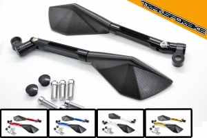 BMW S1000RR 2010 - 2014 Rétro ELONE Rétros ELONE NOIR BMW S1000RR 2010 - 2014 Rétro ELONE Rétros ELONE NOIR